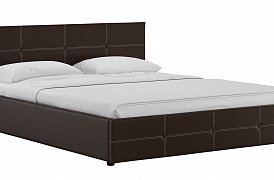 Кровать Синди 1600*2000 (Марика 468 шоколад)